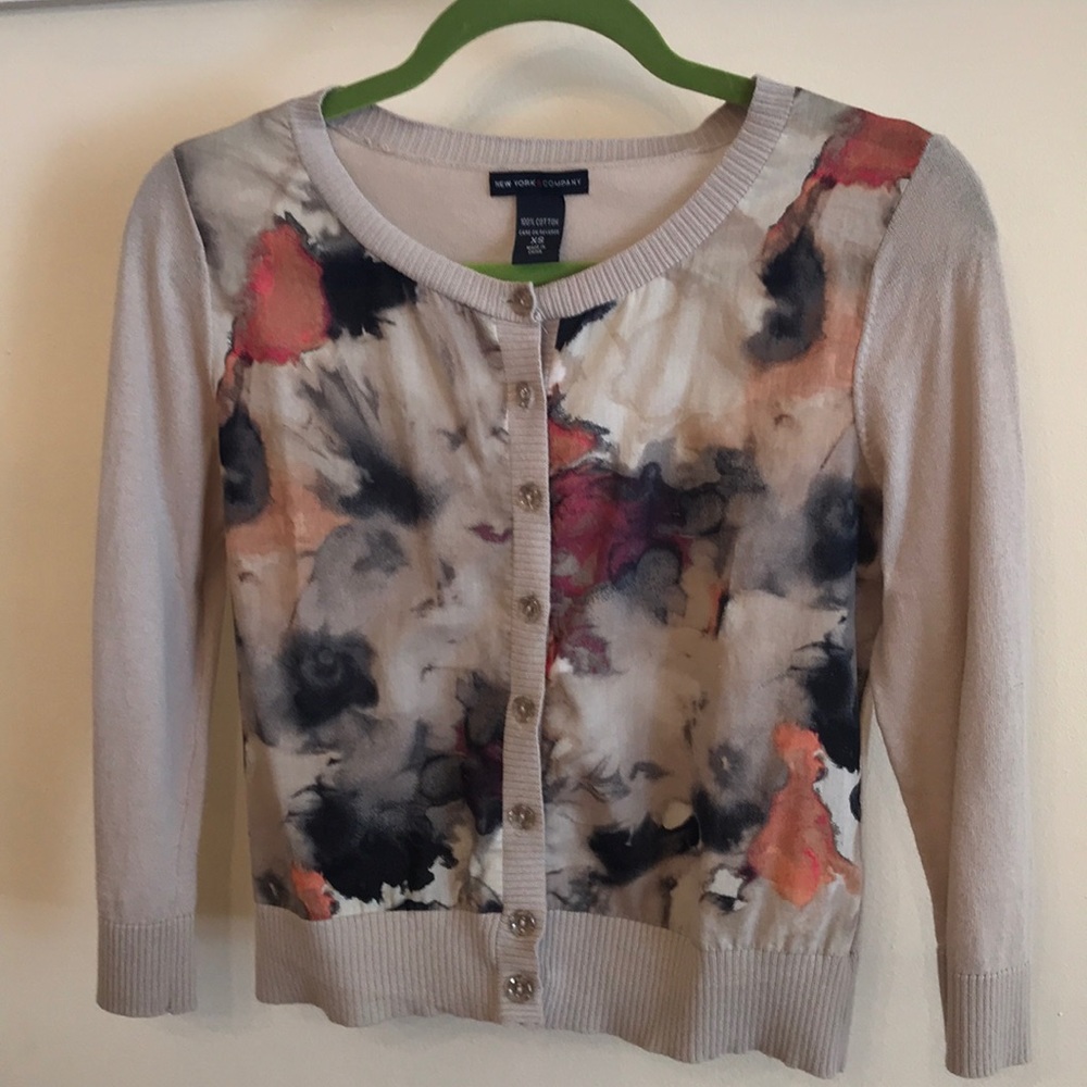 New York & Company 3/4 sleeve cardigan